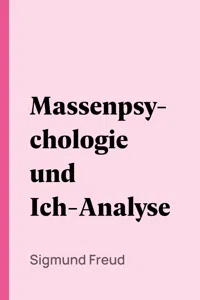 Massenpsychologie und Ich-Analyse_cover