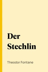 Der Stechlin_cover