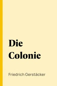 Die Colonie_cover