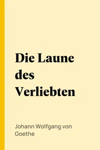 Die Laune des Verliebten_cover