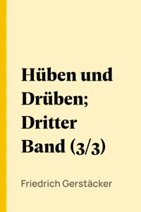 Hüben und Drüben; Dritter Band_cover