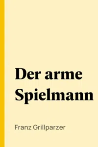 Der arme Spielmann_cover