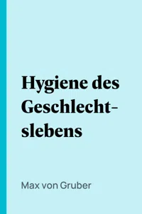 Hygiene des Geschlechtslebens_cover