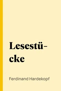 Lesestücke_cover