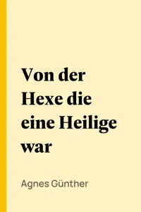 Von der Hexe die eine Heilige war_cover