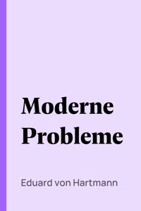 Moderne Probleme_cover