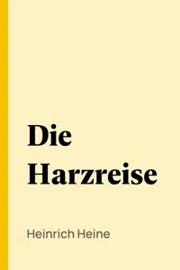 Die Harzreise_cover