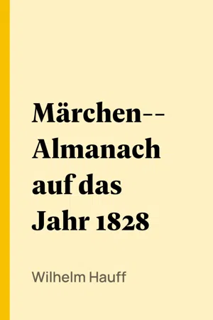 Märchen-Almanach auf das Jahr 1828