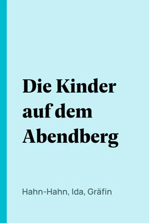 Die Kinder auf dem Abendberg