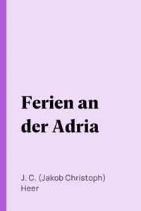 Ferien an der Adria_cover