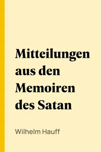 Mitteilungen aus den Memoiren des Satan_cover