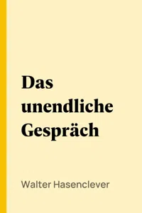 Das unendliche Gespräch_cover