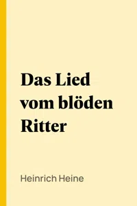 Das Lied vom blöden Ritter_cover