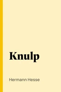 Knulp_cover