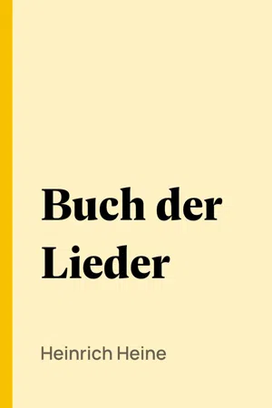 Buch der Lieder