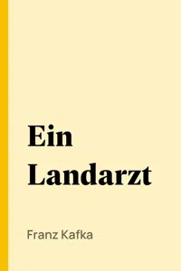 Ein Landarzt_cover