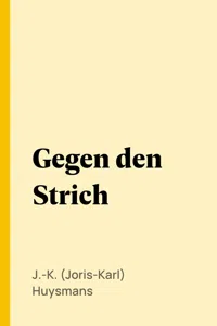 Gegen den Strich_cover