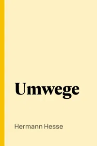 Umwege_cover