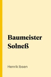 Baumeister Solneß_cover