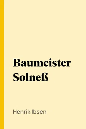 Baumeister Solneß