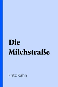 Die Milchstraße_cover