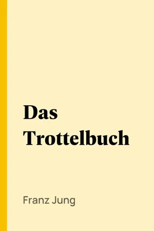 Das Trottelbuch