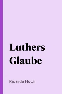 Luthers Glaube_cover