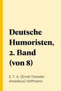 Deutsche Humoristen, 2. Band_cover