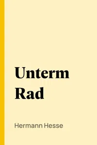 Unterm Rad_cover