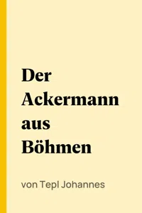 Der Ackermann aus Böhmen_cover