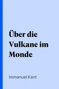 Über die Vulkane im Monde_cover