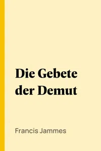 Die Gebete der Demut_cover