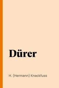 Dürer_cover