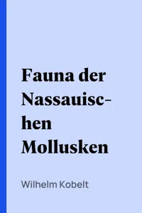 Fauna der Nassauischen Mollusken_cover