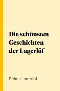 Die schönsten Geschichten der Lagerlöf_cover