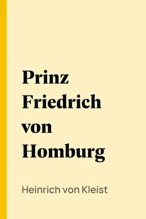 Prinz Friedrich von Homburg