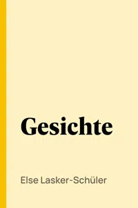 Gesichte_cover