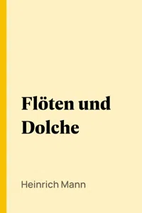 Flöten und Dolche_cover