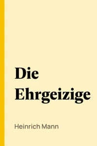 Die Ehrgeizige_cover