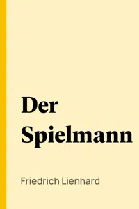 Der Spielmann_cover