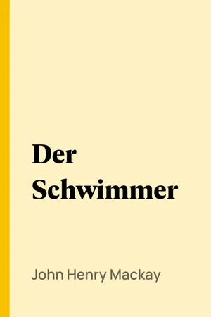 Der Schwimmer