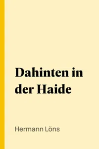 Dahinten in der Haide_cover