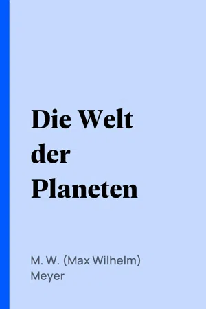 Die Welt der Planeten