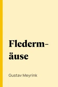 Fledermäuse_cover