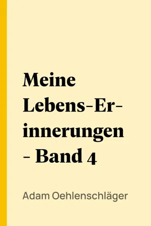 Meine Lebens-Erinnerungen - Band 4