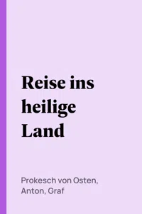 Reise ins heilige Land_cover