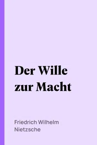 Der Wille zur Macht_cover