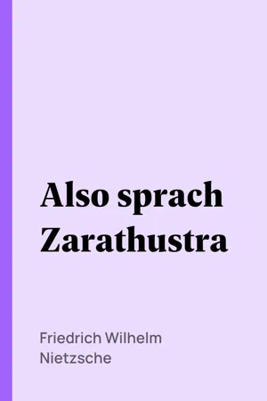 Also sprach Zarathustra