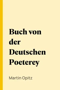 Buch von der Deutschen Poeterey_cover