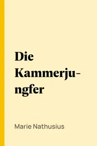 Die Kammerjungfer_cover